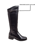 Venice 3-in-1 Stylish Leather Dress Boots with Versatile Looks and Exceptional Comfort